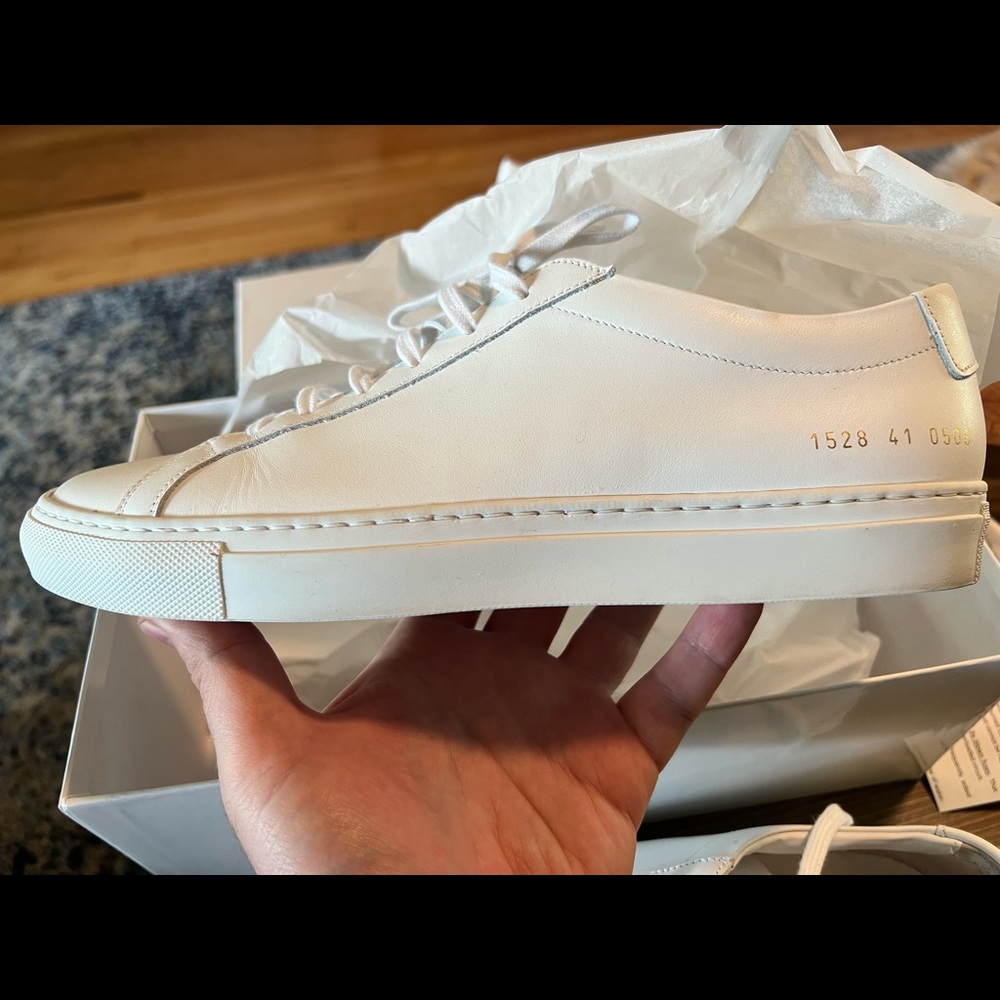 Common projects Achilles Low White UK 7 US 9